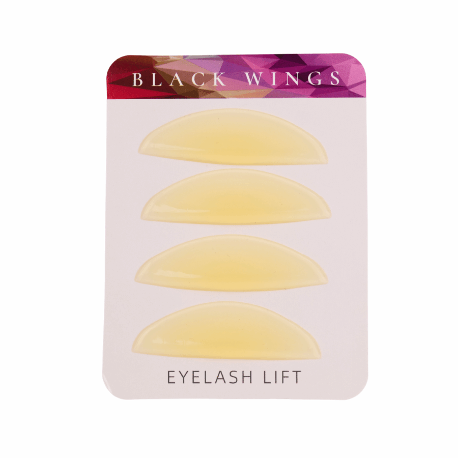 Yellow Arched Lash Lift Silicone Pad