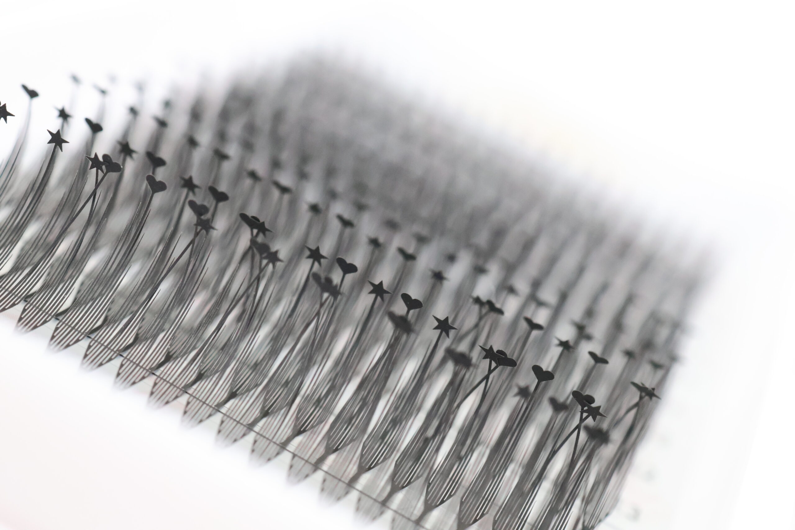 Heart-Shaped Lash Style