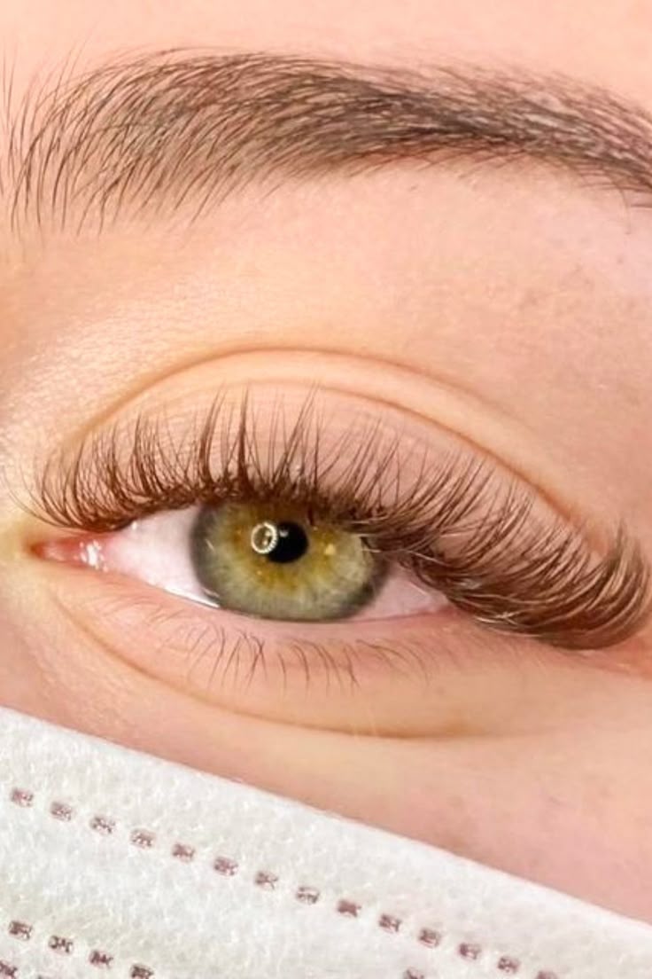 Light Brown eyelash extension